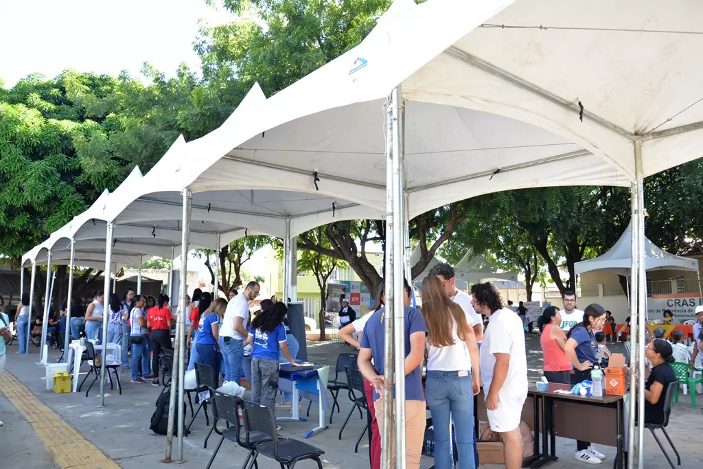 Parceria entre Prefeitura de Barreiras e UFOB leva cidadania, saúde e assistência social ao bairro Vila do SAS